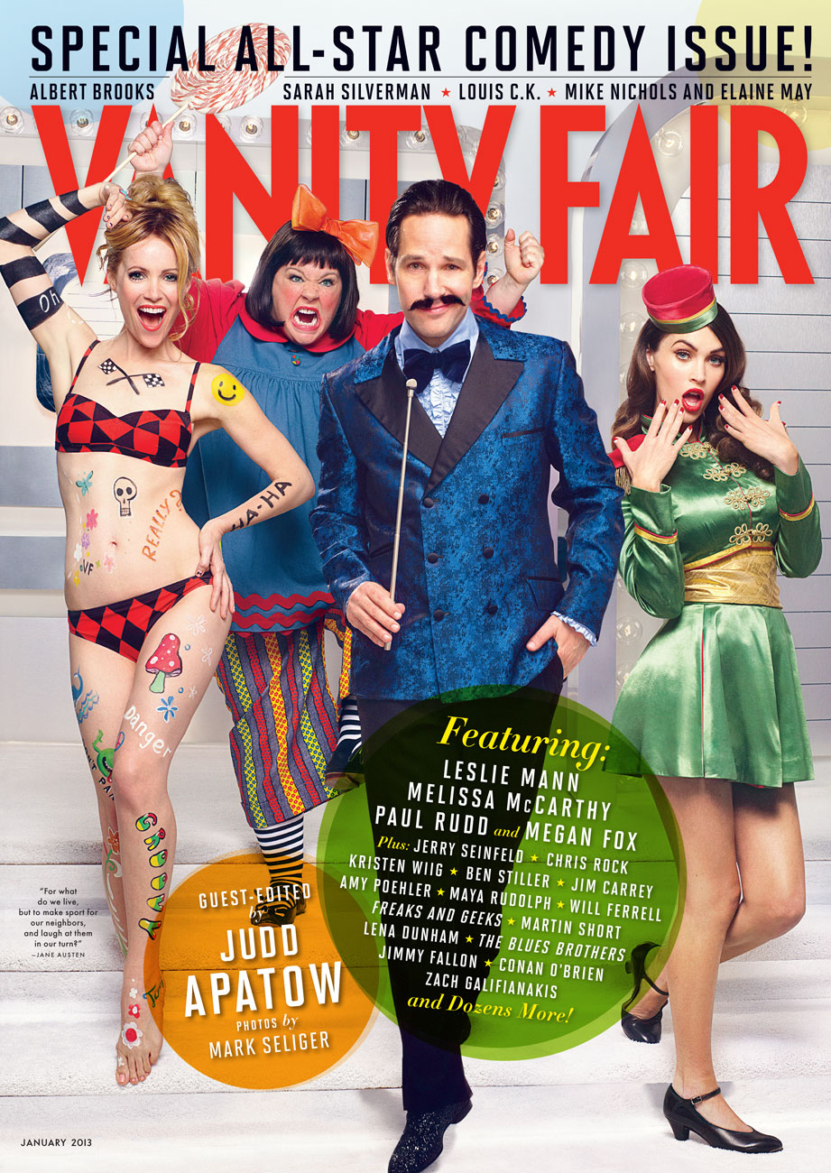 Megan Fox  - Vanity Fair Cover (January 2013)